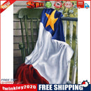 5D DIY Diamond Painting National Flag Full Round Pictures Rhinestone Kits