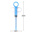 Dog Cat Piller Medicine Dispenser Pills Injection Needle Pet Feeder (Blue)