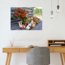 5D DIY Full Round Drill Diamond Painting Wild Food Embroidery Craft Needlework