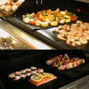 Non-Stick Barbecue Grilling Mat 40x33cm Kitchen Oven Grill Pad for Outdoor BB