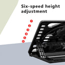 Multifunction Adjustable RGB Laptop Holder Dual Fan Phone Holder Cooling St