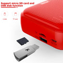 Mini Voice Amplifier with Wired Microphone, Rechargeable Speaker for Teachers