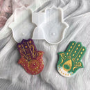 #A Hand Mould Home Decor Incense Holder Tray Mold for Anniversary Birthday Festi