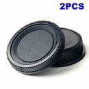 2X/set Plastic Rear Lens and Body Cap Cover For Pentax F2U2 T2F2 High PK K P0L2