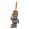 2 pcs Easter Bunny Ornaments Simulation Rabbit Photography Props Home Decor