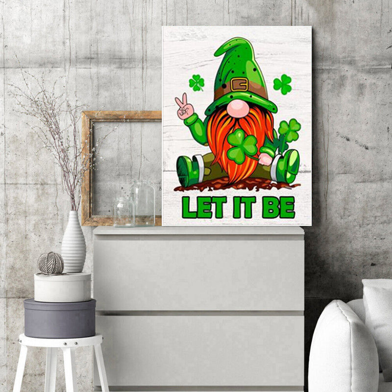 40x50cm Paint By Numbers Gnome Oil Adults Children Home Bedroom Wall Decor Gift