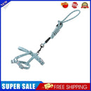 Adjustable Cats Leash Walking Chest Strap Pet Traction Rope (Green S)