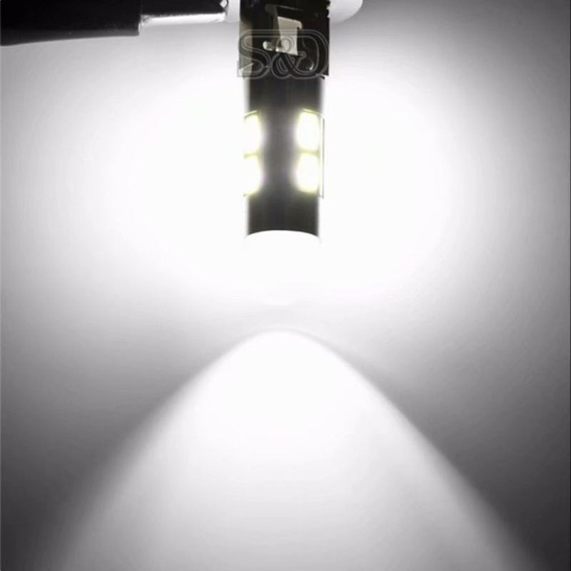 White COB Interior LED DRL  Car Fog Light Turn Signals Headlight Driving Bulb
