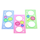 Art Students Drafting Stencil Spiral Tool Stationery Spirograph Ruler Geometric