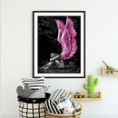 Angel with Pink Wings 40X50cm Oil Paint By Numbers Picture DIY Painting Cra