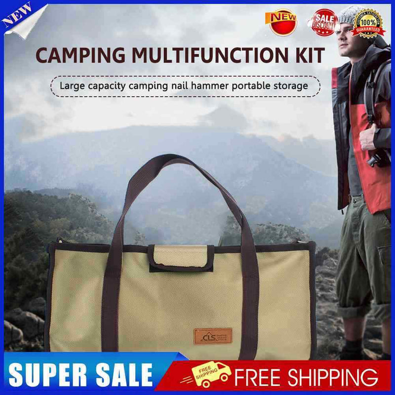 #A Multipurpose Tools Storage Bag Heavy Load Bearing Sundry Box for Outdoor Camp