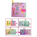 Soft Cloth Book Infant Educational Toys Newborn Learning Book(Number) Newly