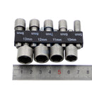 9pcs Nut Drivers 1/4 Inch Hex Shank CRV Screwdriver Socket Bit Power Tools Newly