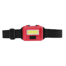 3 Modes Waterproof COB Flashlight Outdoors Headlight Headlamp Torch(Red) Newly