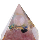 Crystal Energy Generator Orgone Pyramid Spirit Healing Orgonite Stone (A) Newly