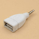 Converters Adapters USB 2.0 Female to 3.5mm Male AUX A6Z5 BEST Jack Car R1G1