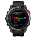 Stainless Steel Bezel Case Cover Bumper Ring (For Garmin Fenix 7X Black) Newly
