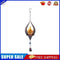 Metal Iron Art Solar Powered Flame LED Lights Hanging Wind Chimes Windows Decor