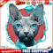5D Diamond Painting Hairless Cat Full Round Drill Mosaic DIY Rhinestone Art
