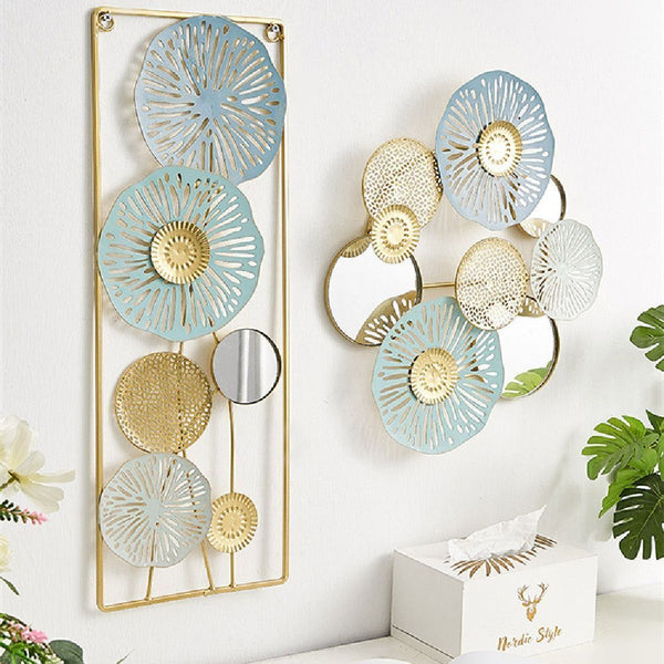 Desktop Decoration Background Crafts Art Nordic Wall Hanging Decor Modern Metal