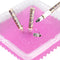 #A 30pcs Disposable Square Ashtray with Magical Sand Desktop Ash Raising Holder