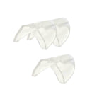 1 Pair Side For Safety Glasses Clip On Spec Shields Clear A7J1