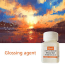 60ml Acrylic Medium Gloss Gel for Oil Paint Polish Painting Pigment Tools