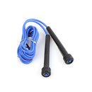 Workout Sport Adjustable Skipping Rope Fitness PVC Jumping Rope (Blue) Newly