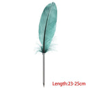 Stationery Smooth Colorful Feather Pen Signature Ballpoint Pens Writing Tool