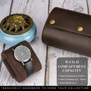 #A Watch Roll Travel Case Storage Box for Fossil Gen 6/Watch7/Galaxy Watch 4