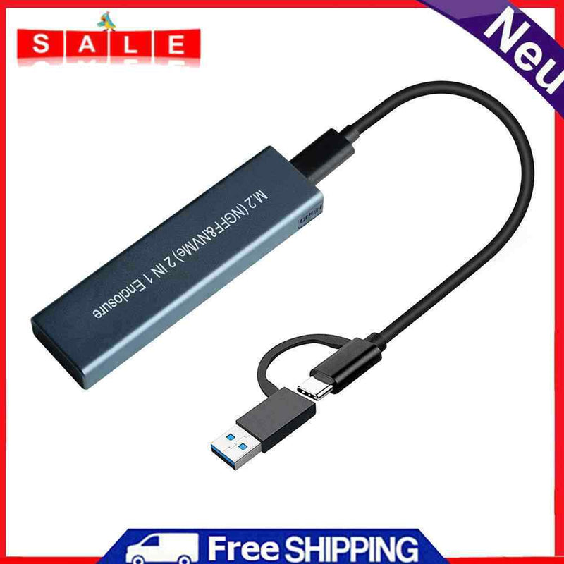 Convenient HDD Chassis Solid State Drive External Chassis Adapter Grey