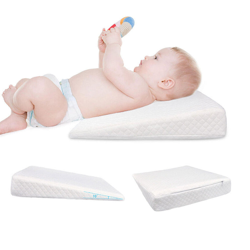 Baby Wedge Pillow Cushion Newborn Baby Sleep Pillow for Pram Crib