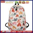 Fashion Women Cartoon Graffiti Printing Rucksack Casual Girls Large Knapsacks