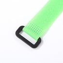 Nylon Fish Pole Belt Holder Tie Fastener Hook Loop Fishing Gadgets (Green)