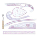 7 Pcs French Curve Metric Ruler Sewing Ruler Tailor DIY Set S Clothing FAST F4Y1