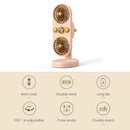 #A Portable Fan Desktop Fans for Home Rechargeable Vertical Standing Fan Cooler