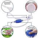 Siphon Cleaners Fish Tank Aquarium Gravel Clean Hand G6A5 K4Y8 Vacuum U5U2