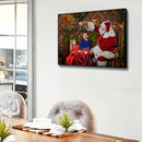 Santa Claus Oil Paint By Numbers Kits Canvas Christmas Drawing DIY Coloring Gift