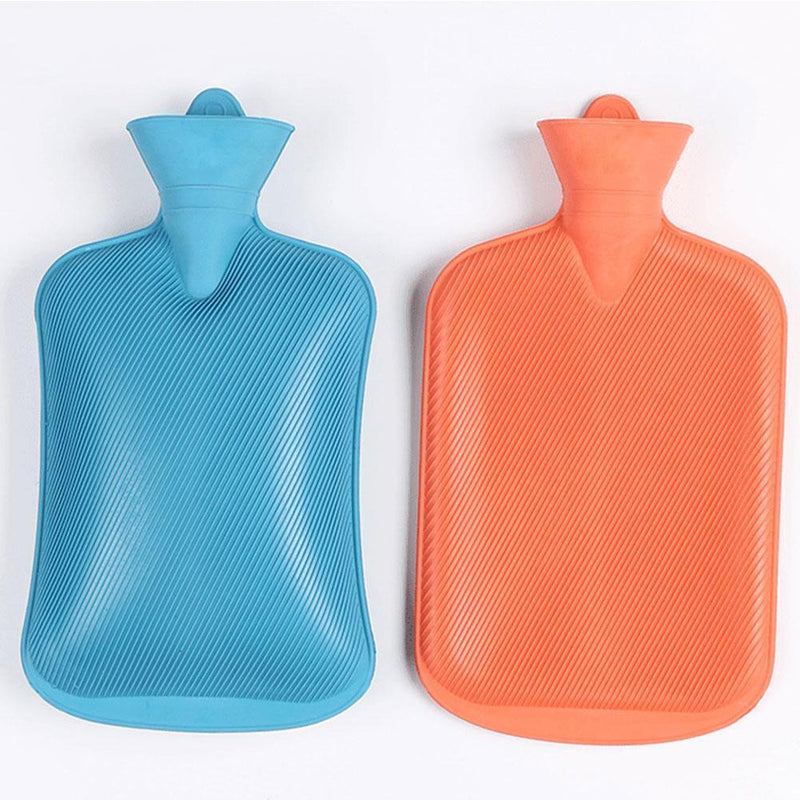 2L Liter Wärmflasche Naturkautschuk Winterwärmer Große Kalte Warme Nächte