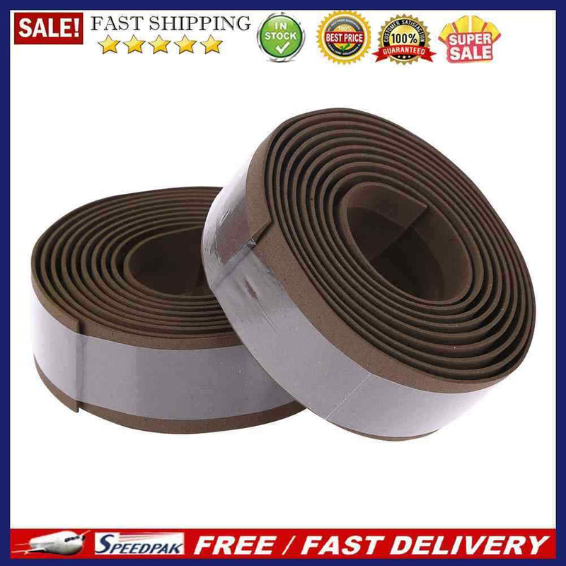 Brown 2pcs Bike Bicycle Handlebar Tape Non-Slip Cycling Handle Sponge Belt