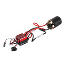 External Carbon Brush F540 Brushed Motor with 60A ESC for 1/10 RC Off-Road