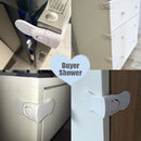 Closing Buckle Cabinet Door Right Angle Lock Drawer Lock Child Safety Lock