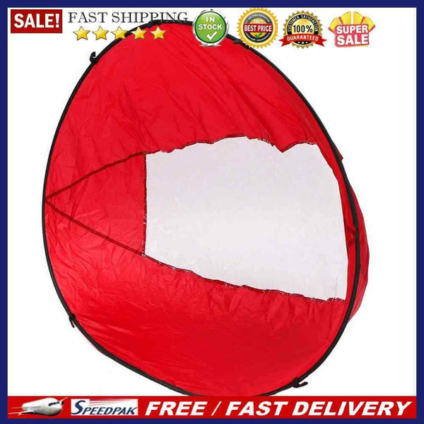 46 inch Folding Kayak Wind Paddle Sailing Popup Paddle Sail with Clear Window