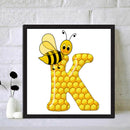 Diamond Painting 5D DIY Bee Full Round Drill Rhinestone Picture (B3128)