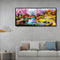 5D DIY Full Special Shaped Drill Diamond Painting Spring Bridge Embroidery #F