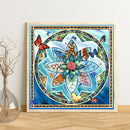 Paint By Numbers DIY Flower Hand Painted on Canvas Colouring Oil Art