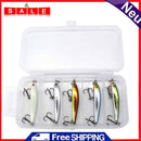 5x Fishing Lures 3.5g 5cm Minnow Lure Hard Bait Crankbait Wobbler Fishing Tackle
