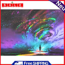 Full Round Drill Diamond Painting Galaxy Pictures Handiwork Wall Art Mosaic Kit