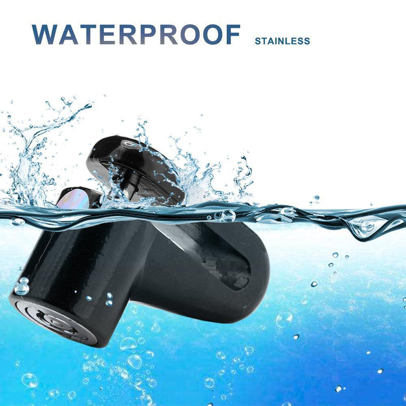 Anti-Theft Wheels Disc Brakes Lock w/ Steel Wire for M365 Scooter (Black) Newly