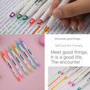 Tools Double Head Key Points Markers Eye Care Color Pen Highlighter Pen Set